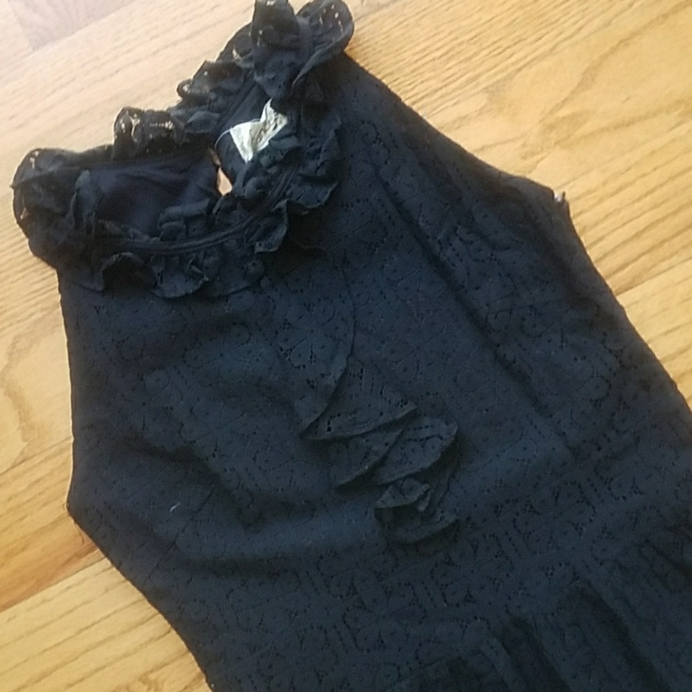 New Francesca's Black Lace Dress